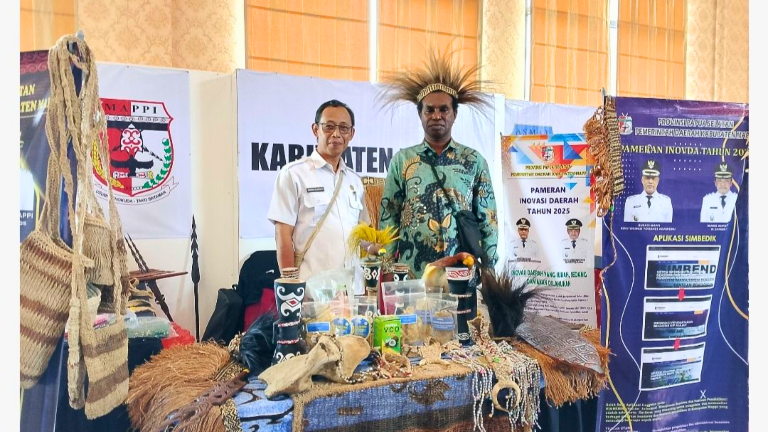 Bapperida Kabupaten Mappi Turut Ambil Bagian dalam Rakor dan Pameran Inovasi Daerah yang Digelar oleh Pemprov Papua Selatan