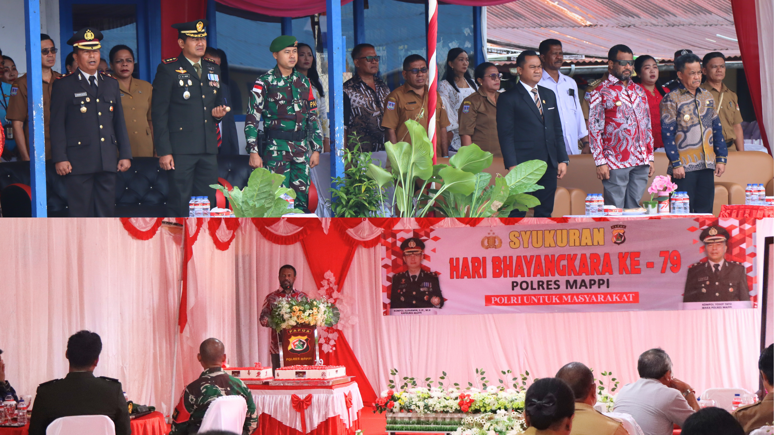 Ini Pesan Bupati Mappi di Momentum Peringatan HUT Bhayangkara ke-79